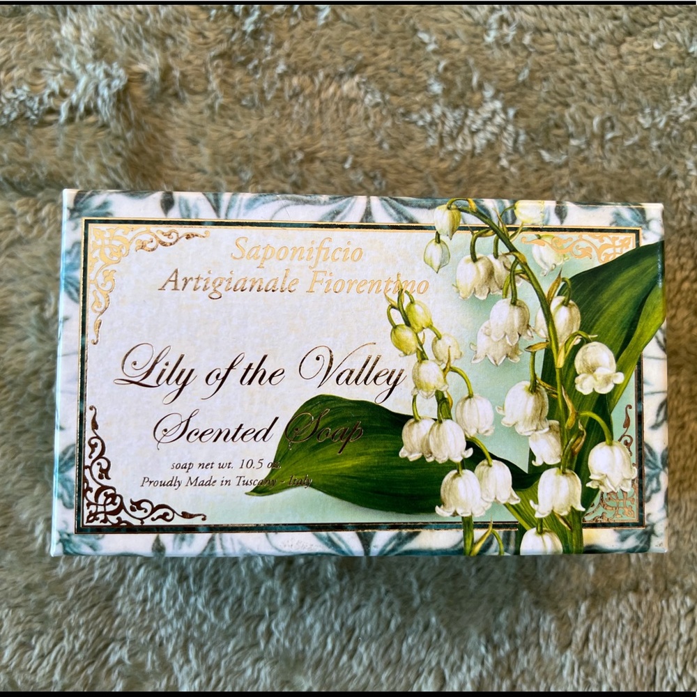NIB Saponificio Lily of the Valley Scented Soap